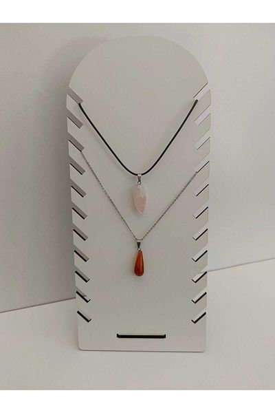 öyküdekor Wood Mdf Pendant Stand |   14X30Cm |   White & Walnut Color Optional