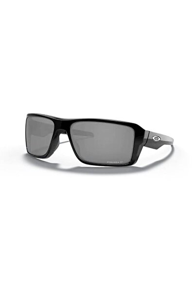 Oakley 9380 938008 66 Double Edge Outdoor Polarize Aynalı Erkek Dikdörtgen Parlak Siyah Güneş Gözlüğ