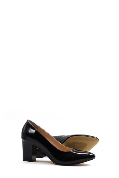 Ayakkabıhane Piele naturală la interior și la exterior, piele neagră lacuită,...