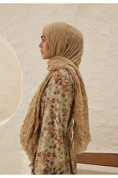 Fresh Voile Crash Sand Shawl