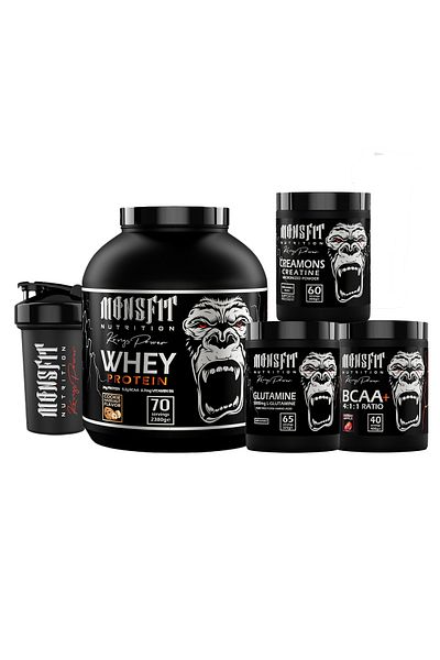 MONSFİT 2380g Hydrolyzed Field Whey Protein +Amino Acid Combination (Performance and Muscle Increase)