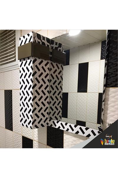 Bigaimaj 5 bucăți autocolante pentru scară - folie autoadezivă (18 cm x 120 cm)