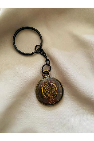 icase Opeth Progressive μεταλλικό χειροποίητο μπρελόκ με αντίκες