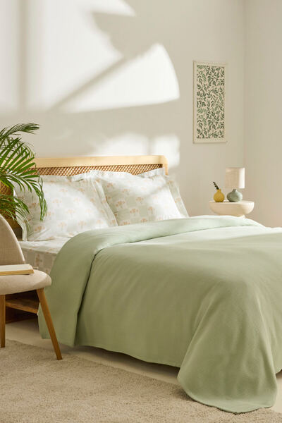 Kaşmir Home Set de pături duble Runa bumbac 100% Çağla