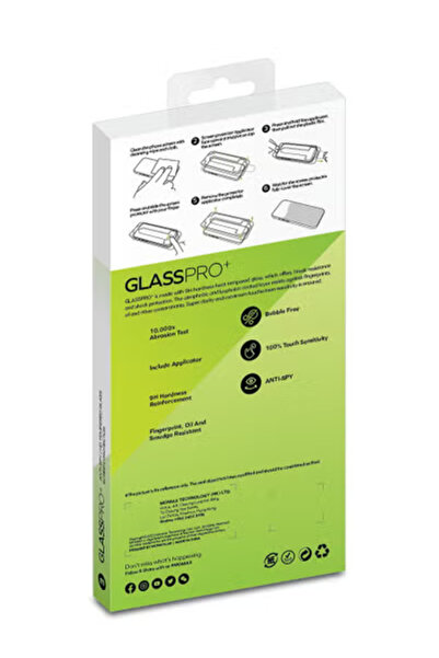 Momax GlassPro+ 2 Way PRIVACY for iPhone 15 Pro MAX Screen Protector HD with Installation Tray 1Pack