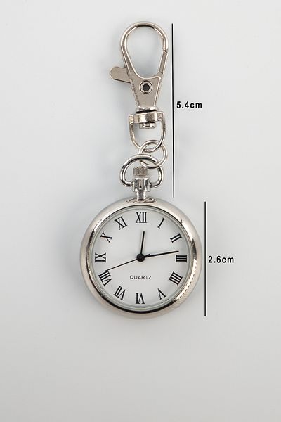 shop Ceas de buzunar cu cuarț și accesoriu pentru geantă cu cifre romane, 2,6 cm pentru asistentă și studenți