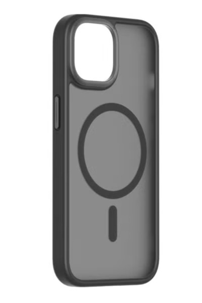 Momax غطاء حماية موماكس بلاي مغناطيسي لهاتف آيفون 15 برو مع ماج سيف - أسود