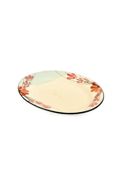 Generic oval ceramic plate