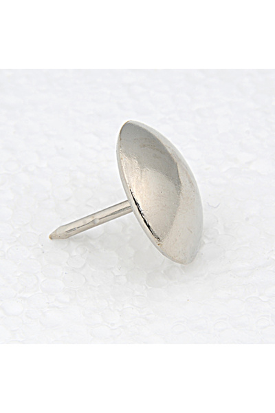 Eldenör Febko Cabaret - Silver Shiny Cabaret / Fastener 6.5 mm 100 Pcs