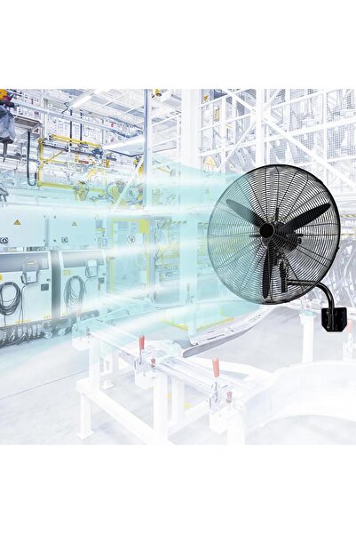 ATAK WFG-65-R Kumandalı Sanayi Duvar Tipi Endüstriyel Vantilatör 65 cm