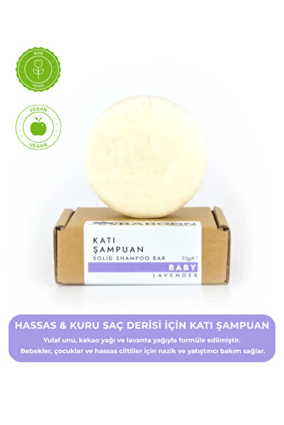 Baboon Natural Baby Katı Şampuan