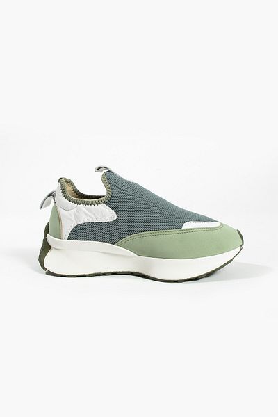 Seniorah Khaki Ursiya Women's Sneakers - Stretch