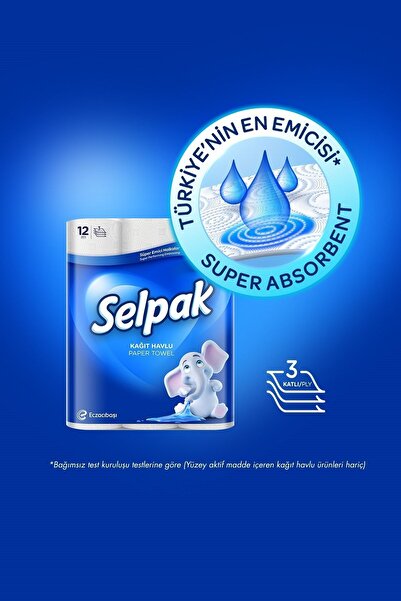 Selpak ® Kağıt Havlu 12'li