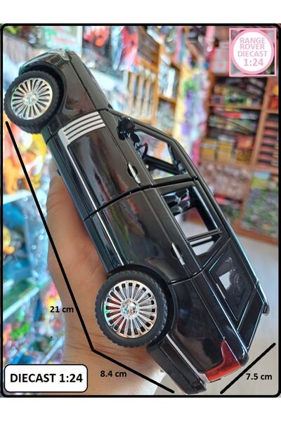 OYUNCAKSAHİLİ Range Rover Land Diecast Metal 1.24 Büyükboy Koleksiyon Model S...