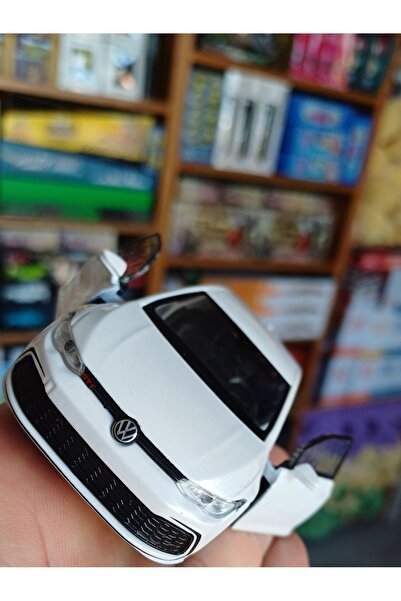 OYUNCAKSAHİLİ VOLKSWAGEN YENİ GOLF 8 GTİ METAL ARABA ÇEKBIRAK ORİJİNAL KOLEKSİYON MODEL BEYAZ