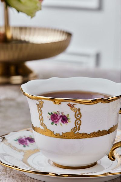 Karaca Royal Bone Elizabeth 2 Personality Teacup