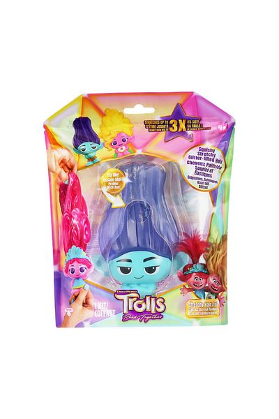 Trolls فرع S1 Squishy Pk للتغليف الشائع، النسخة الإنجليزية