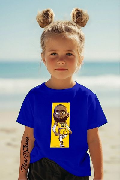 New Shine 1 tricou este un cadou pentru achiziții de 6 și mai sus în coș - Tricou pentru copii supradimensionat cu imprimeu Kobe