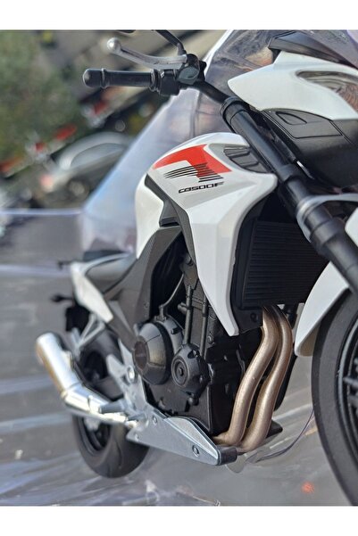 OYUNCAKSAHİLİ Motorsiklet Honda CB500F Dıecast Model Yarış Motor Koleksiyon Büyük Motosiklet Metal & Plast