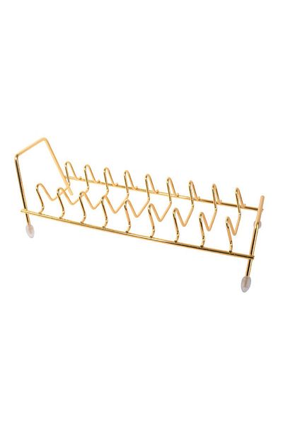 Generic 9-plate stainless steel dish rack