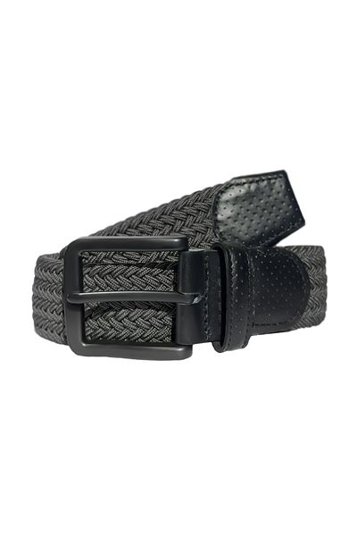 The Biker Jeans Harvey Elastic Antrablack Belt