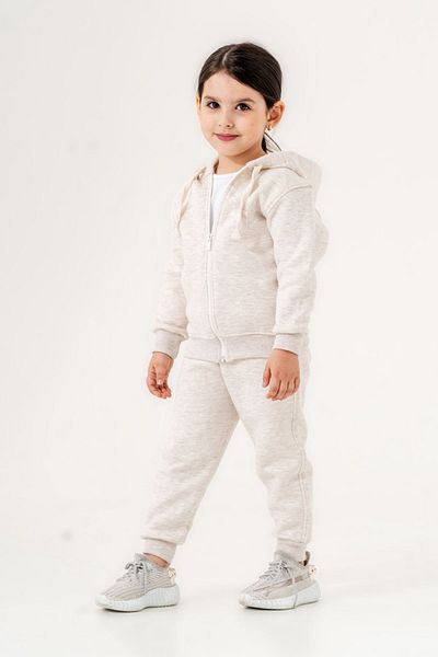 HAUSEkids Set cardigan pentru fetiță, colorat latte, 6-9 ani