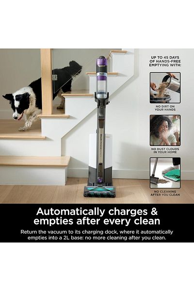 Shark SharkCordlessVacuumCleaner,Anti-TwistTechnology,Charging and DischargingPlatform,380Watts,IP3251MET