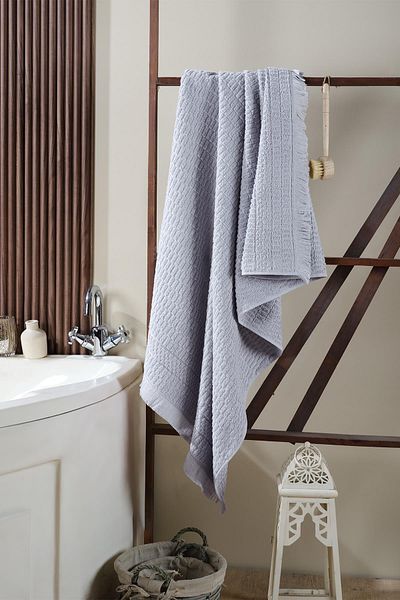 Zeynep Tekstil Bath Towel 90X150 cm 100% Cotton Daphne Model