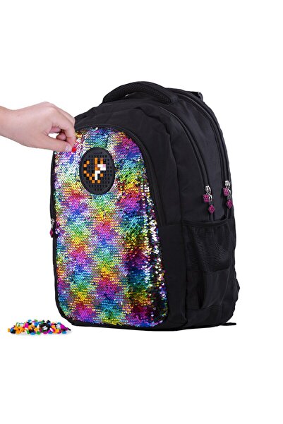 Pixie Crew - Rucsac mare din paiete