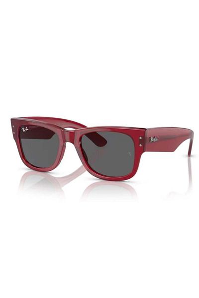Ray-Ban Modré plavky MegaWayfarer, červené unisex sluneční brýle