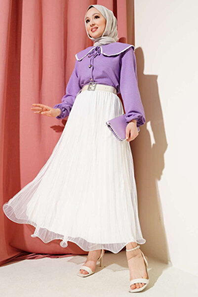 VOLT CLOTHİNG Γυναικείο πουκάμισο με γιακά Sailor