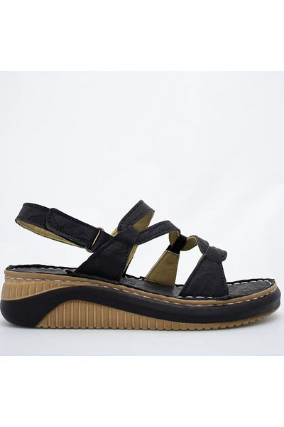 CONSUELO Sandale ortopedice din piele cu velcro 10233