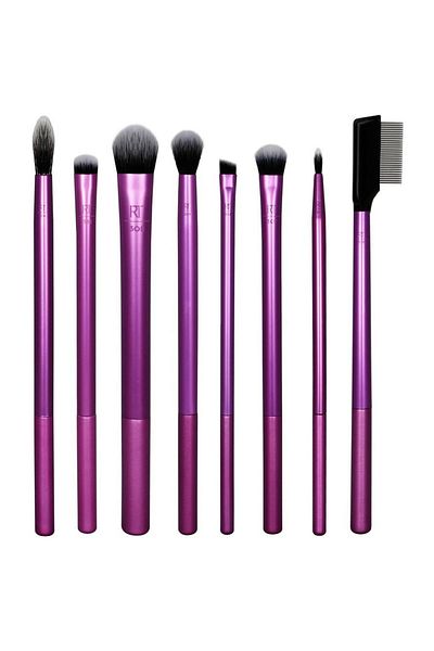 Real Techniques Real Techniques Everyday Eye Essentials Eyeshadow Brush Set 8 Co