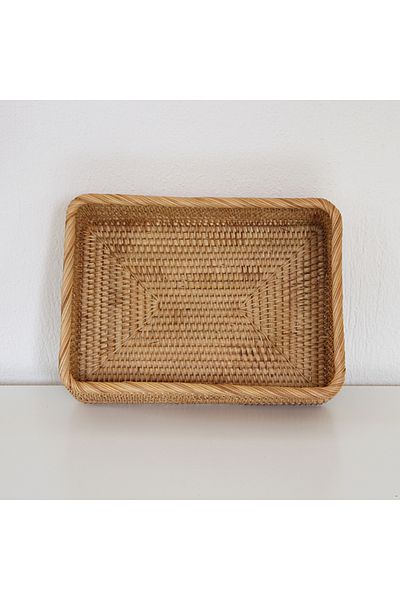 Mylamp Nur Rattan Storage Box and Decorative Basket 3 Pcs