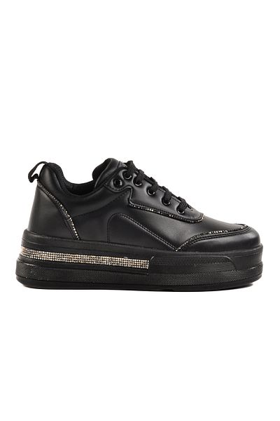 AYAKMOD Black High Sole Women's Sports Shoes 1182 Z