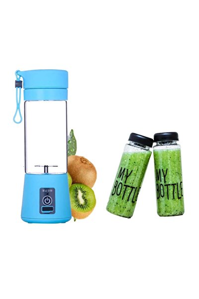 bilger Portatif Taşınabilir El Blender 380 Ml Usb Şarjlı