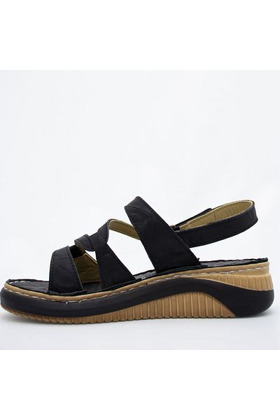 CONSUELO Sandale ortopedice din piele cu velcro 10233