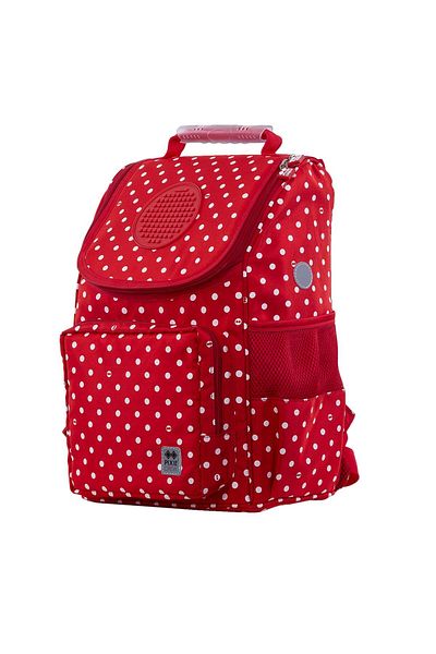 Pixie Crew Toadstool School Bag, 28 X 37 X 20 Cm, Red/white
