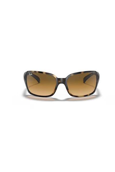 Ray-Ban Rb 4068 71051 60 Women's Square Melted Brown Bone Sunglasses