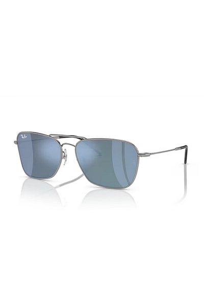 Ray-Ban Rbr 0102S 004Ga 58 Caravan Reverse Unisex Bronze Mirrored Sunglasses