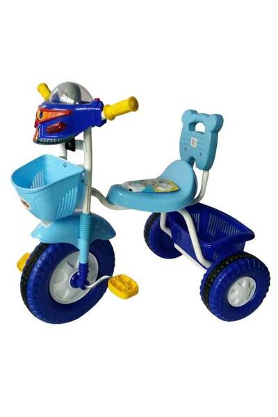 Baby Cara دراجة ثلاثية العجلات مصنوعة من البلاستيك بمقعد مريح مع مقابض مانعة ...