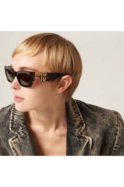 Miu Miu MU09W VAN-06B 53 نظارات شمسية للنساء