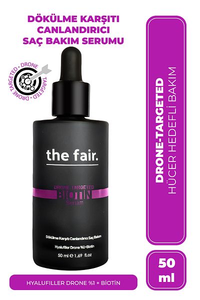 the fair. The Fairy. Biotin Anti-Shedding 50 ml Hair Serum and Shine Spf 50 Sunscreen Hair Oil 30 ml