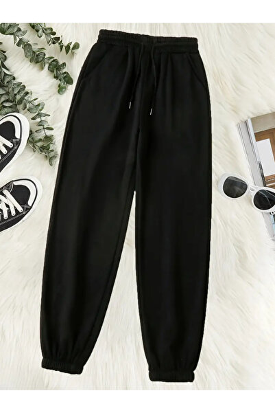 yx yustex sport Leg Elastic Women's Black Casual, Versatile Pocket Adjustable...