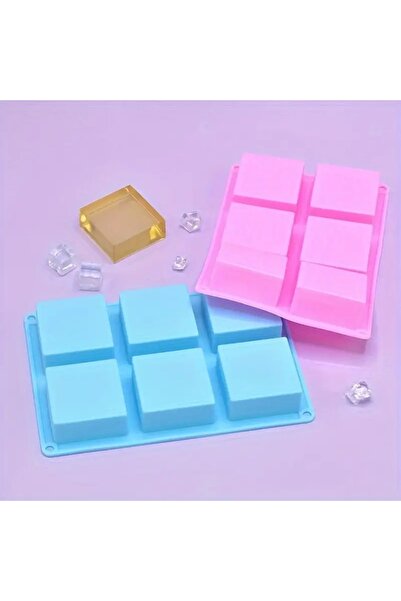 Siliko World Sabun Kalıbı & Kek Kalıbı Silikon Kalıp 5x5cm