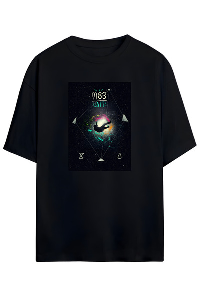 PERISENSE تي شيرت قطني ممشط كبير الحجم 100% قطن - تي شيرت صيفي مريح وفضفاض مط...