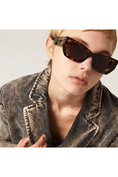 Miu Miu MU09W VAN-06B 53 نظارات شمسية للنساء