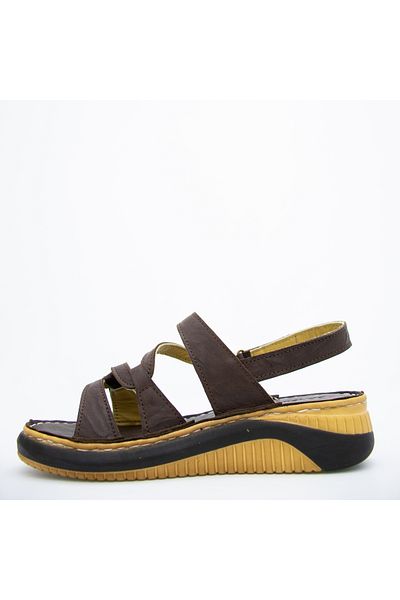 CONSUELO Sandale ortopedice din piele cu velcro 10233