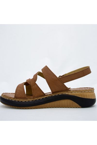 CONSUELO Orthopedic Leather Velcro Sandals 10233