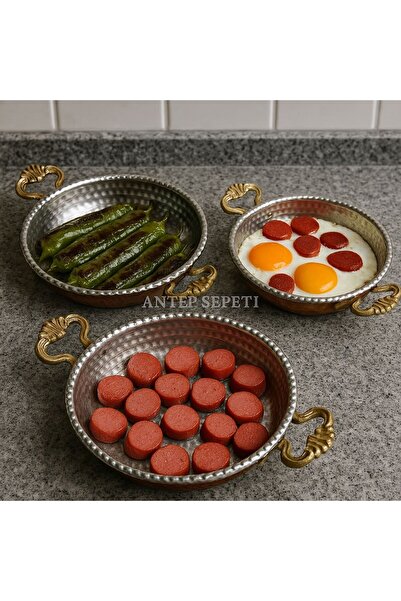 ANTEPSEPETİ ALÜMİNYUM KÜÇÜK BOY 3’LÜ TAVA SETİ